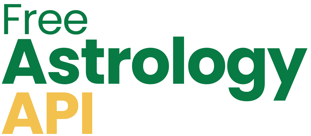 Free Astrology API Logo